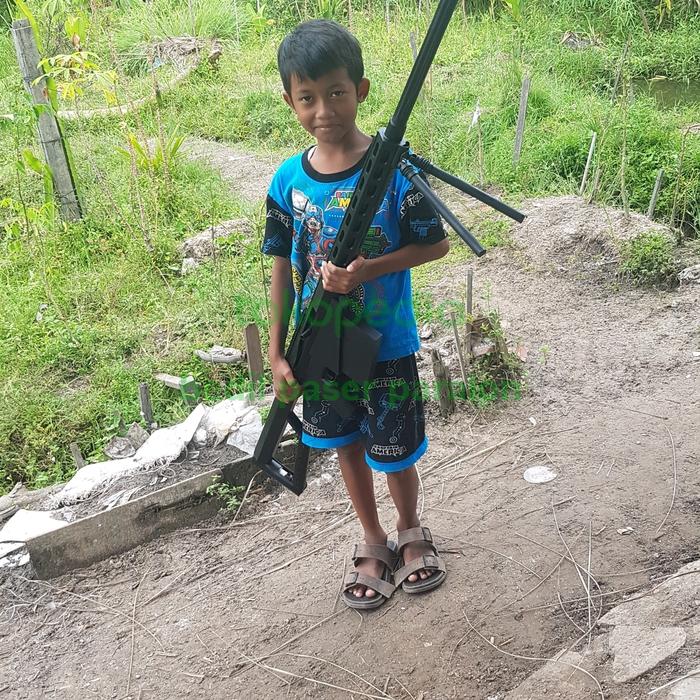Gambar senapan replika barretta M82a1 pvc paralon dari bedil paser paralon undefined Tokopedia