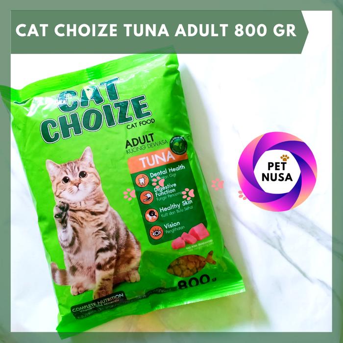 Gambar Cat Choize Adult Makanan Kucing Kering Murah Dry Cat Food by Ekspedisi - TUNA ADULT dari CV. PET NUSA BERSAUDARA undefined Tokopedia