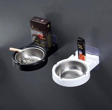 Gambar F67 Asbak Tempel Toilet Asbak Toilet Tempel Dinding Kamar Mandi - Hitam dari A-House undefined Tokopedia