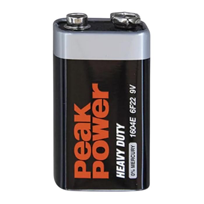 Gambar HEAVY DUTY BATERAI 9V KOTAK 6F22 PEAK POWER 1 PCS - 1 Pcs dari GlobalTech_NEW undefined Tokopedia