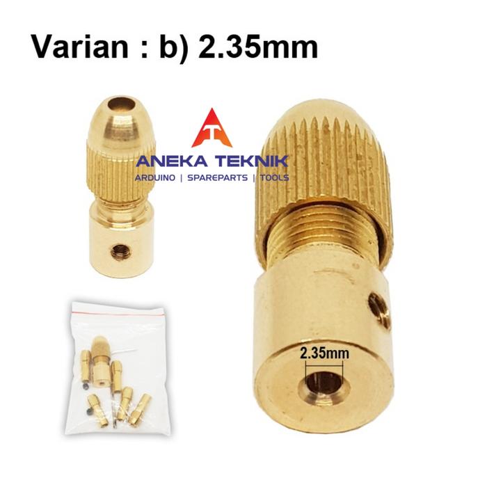 Gambar Set Bit ADAPTER COLLET Mini DRILL CHUCK SHAFT Kepala Bor kecil Grinder - 2.35mm dari Toko Aneka Teknik_NEW undefined Tokopedia