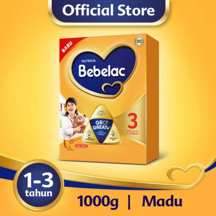Gambar bebelac 3 madu 1000 gr nutricia dari frisca kids undefined Tokopedia