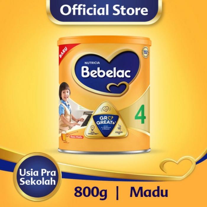 Gambar bebelac 4 madu 800 gr nutricia dari frissindostore undefined Tokopedia