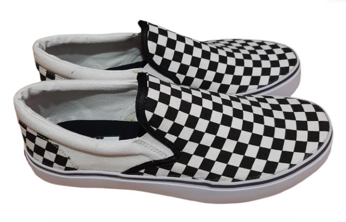 Gambar SEPATU VANS SLIP ON MONO OG CHECKERBOARD CATUR BISA COD SIZE 36-43 - 37 dari Gubug Casual Original undefined 4 Tokopedia