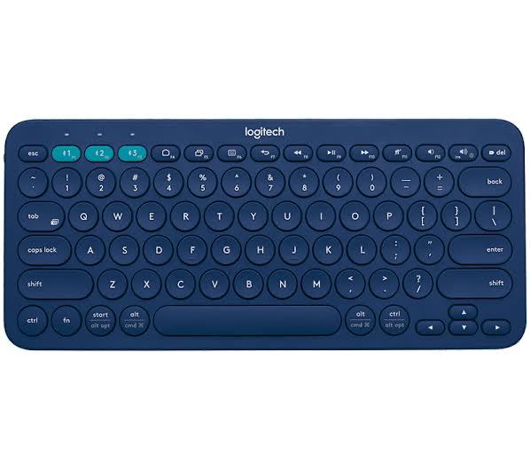 Gambar LOGITECH K380 MULTI-DEVICE BLUETOOTH KEYBOARD (BIRU) - Keyboard ONLY dari Click & Go Tokopedia undefined Tokopedia