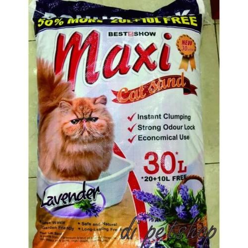 Gambar PASIR KUCING MAXI CATSAND 30LT KHUSUS GRAB/GOJEK dari JANGKI PETSHOP KOTABARU undefined Tokopedia