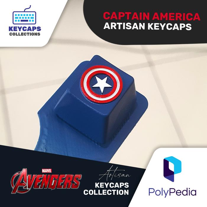 Jual Captain America Artisan Keycap / Keycaps - Kab. Tangerang ...