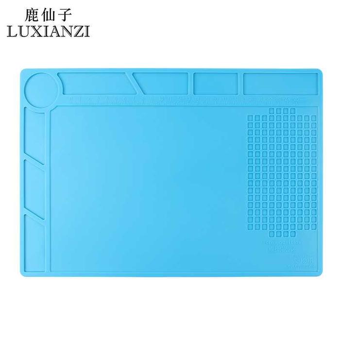 Gambar Tatakan Solder Meja Kerja Servis Elektronik Working Mat Alas Matras - KECIL 34X23 CM dari TheDiagonAlley undefined Tokopedia