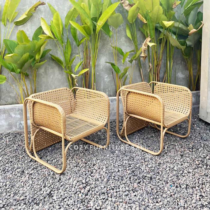 Sofa Indoor Cane Chairs Jual Kursi Pool Sofa Rotan Teras Rattan