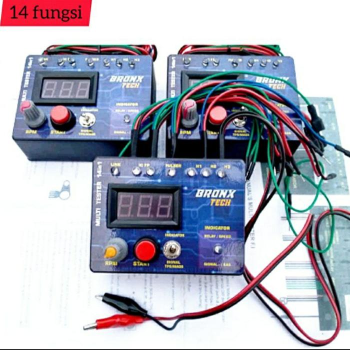 Gambar Injector Tester, Alat Tes Injector Sistem EFI Mudah dan Sangat Praktis - 14 Fungsi/14in1 dari ProspeedCar undefined Tokopedia
