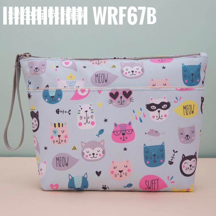 Gambar WRF67 Tas Diaper Pampers Bag Pouch Multifungsi Impor TKM - WRF67B-BlueCat dari tkm online store undefined Tokopedia