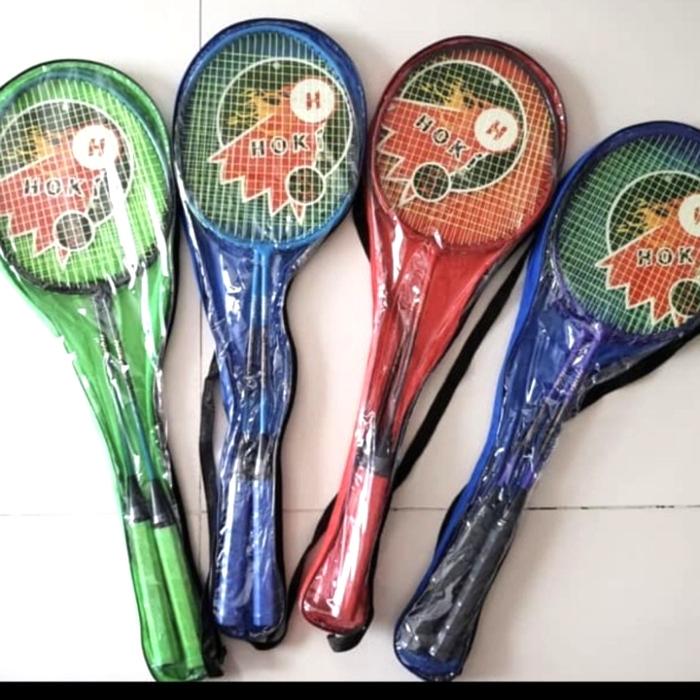 Gambar raket badminton anak anak / hoki isi 2 dari wijaya9 shop. undefined Tokopedia