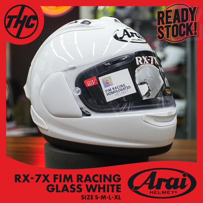 RX-7XグラスホワイトL Arai アライ RX-7X グラスホワイト Lサイズ Arai