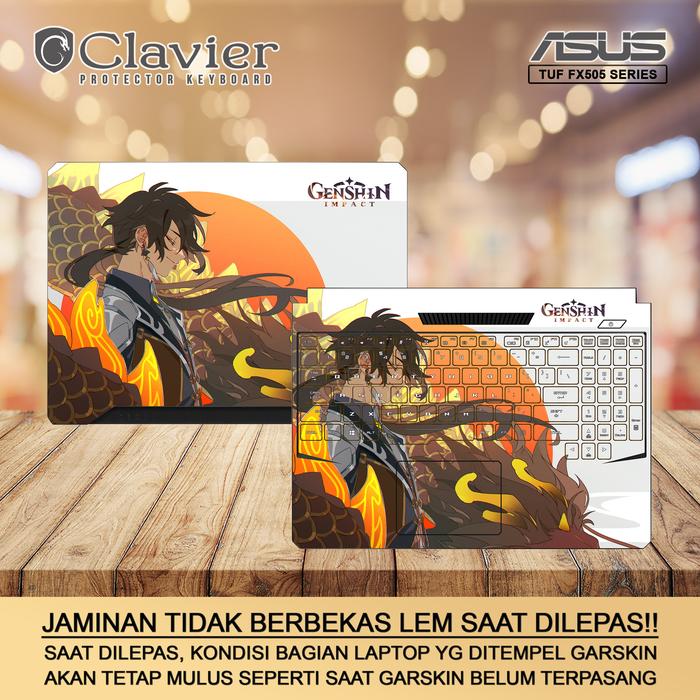 Gambar Cover Garskin Laptop Asus TUF FX505 FX505D FX505DT FX505DY Fullbody - SKIN & PALMREST dari Clavier Care undefined Tokopedia