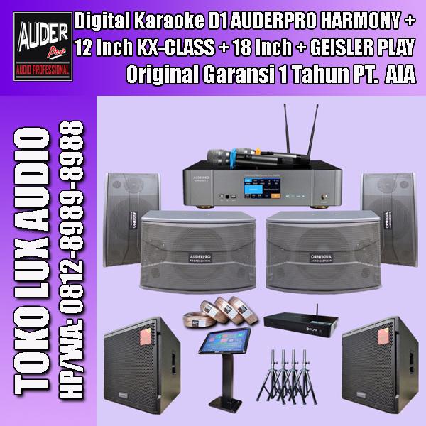 Gambar Paket digital karaoke D1 untuk ruangan besar HARMONY 8 + AP-12KX dari Toko Lux Audio undefined Tokopedia