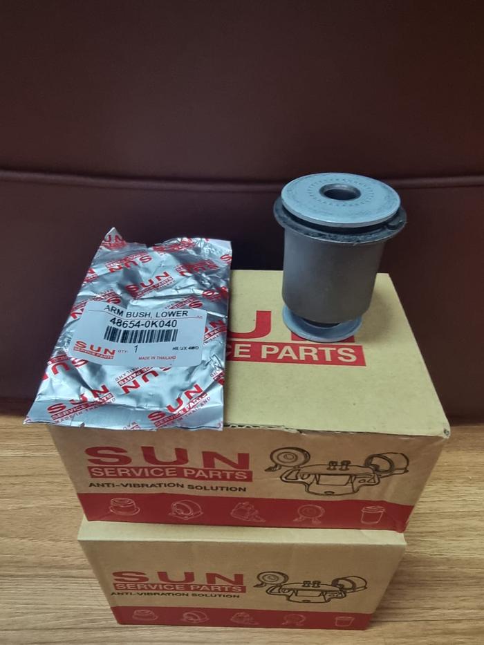 Gambar BOSH/BUSHING ARM HILUX4WD/INNOVA/FORTUNER "SUN" THAILAND 48654-0K040 dari Permata Sukses Motorindo undefined Tokopedia