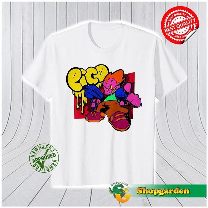 Gambar Kaos Anak Friday Night Funkin FNF Game Pico In The Game with Boyfriend - M dari SHOPGARDEN undefined Tokopedia