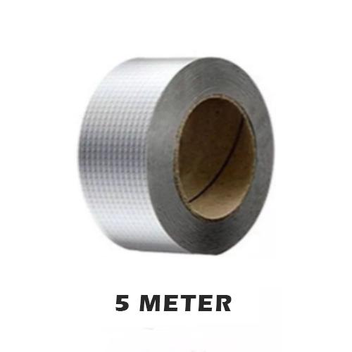 Gambar Lakban Perekat Anti Bocor Alumunium Foil Lem Anti Air Waterproof - 5 METER dari Aven Indonesia undefined Tokopedia