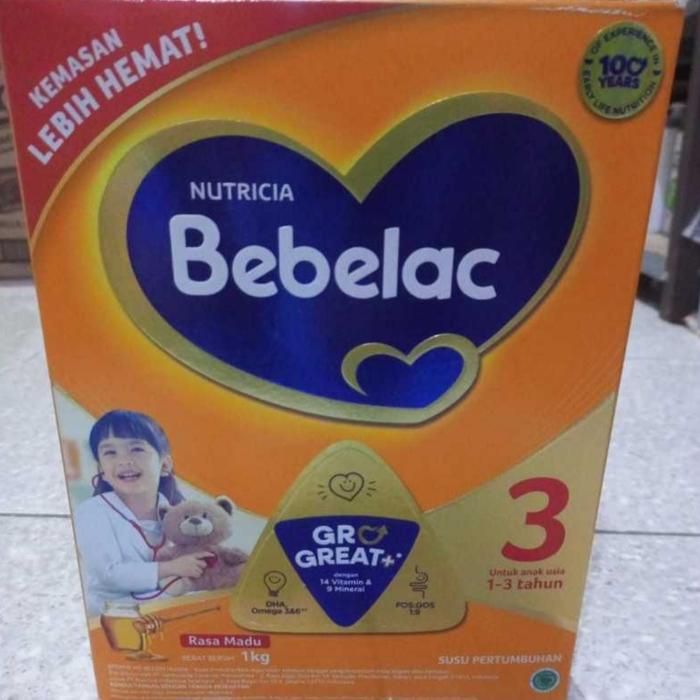 Gambar bebelac 3 madu 400gr dari Hana online store undefined Tokopedia