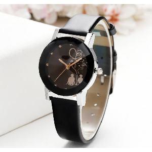 Gambar jam tangan couple motif pasangan keren - hitam hitm cwok dari serbaserbisemarang undefined 3 Tokopedia