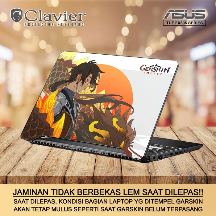 Gambar Cover Garskin Laptop Asus TUF FX505 FX505D FX505DT FX505DY Fullbody - SKIN / COVER dari Clavier Care undefined Tokopedia