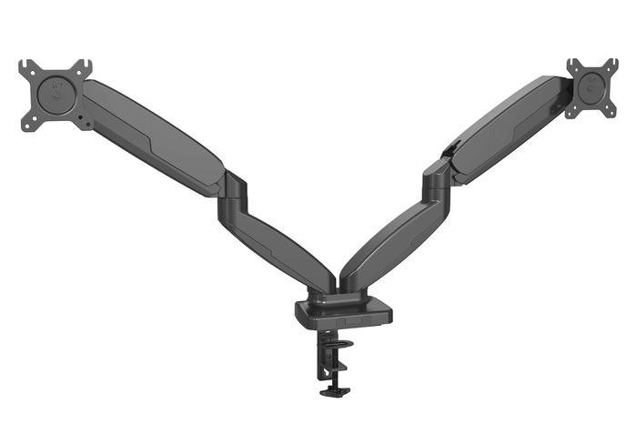 Gambar SitStand Double Dual Monitor ARM Mount Stand Bracket Komputer TV GAS - DUAL dari SitStand undefined Tokopedia