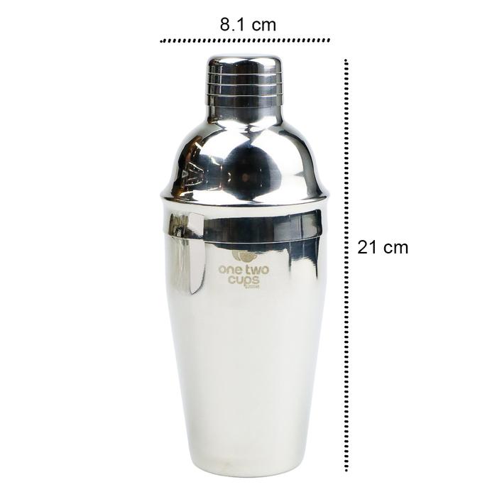 Gambar Cocktail Shaker Bartender Boston Style Stainless Steel One Two Cups - 550 dari mesin rms undefined Tokopedia