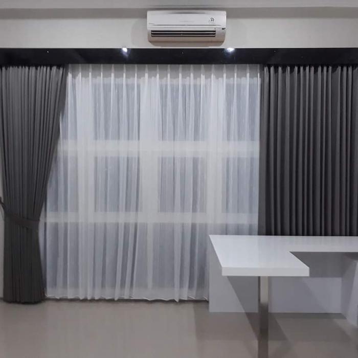 Gambar gorden model box minimalis dari Kelsy Gordyn undefined Tokopedia