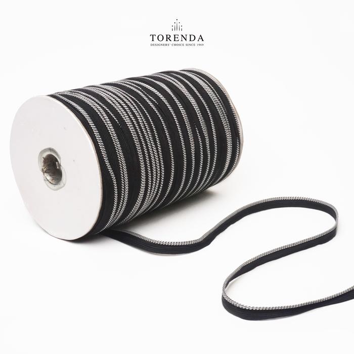 Gambar Torenda Renda Bis Varian Warna / Meter 2 - Black Motif dari Torenda Kota Administrasi Jakarta Pusat Tokopedia