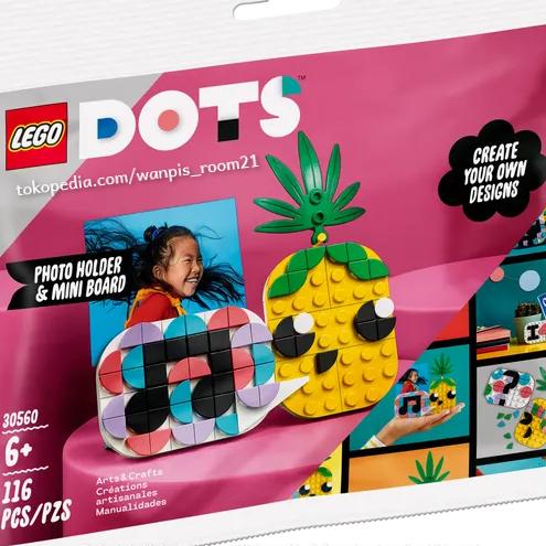 Gambar LEGO DOTS 30560 - Pineapple Photo Holder and Mini Board (Polybag) dari wanpisroom21 undefined Tokopedia