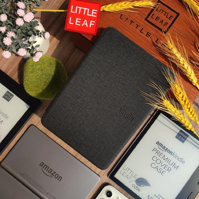 Gambar Fabric Case Kindle 2019 10th Generation Cover Hard Casing Amazon 9 - Black dari Miss Jolie - Little Leaf undefined Tokopedia