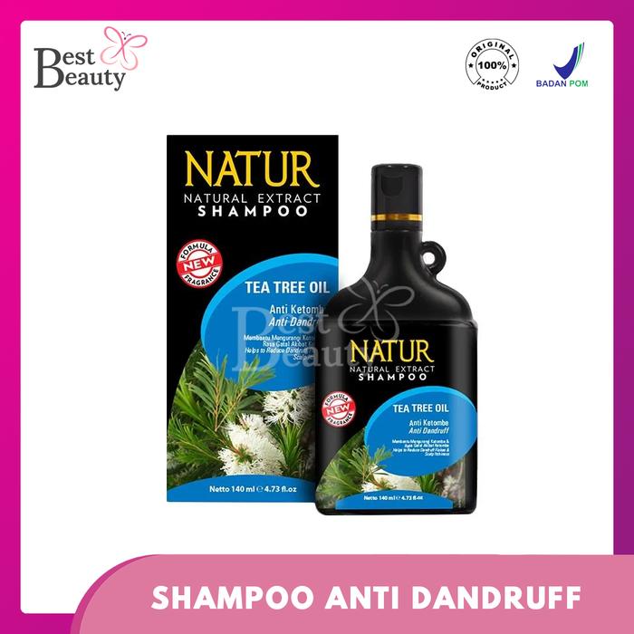 Gambar Natur Hair Shampoo Anti Dandruff 140ml - 270ml - 80 ml dari POVSTOREID undefined Tokopedia