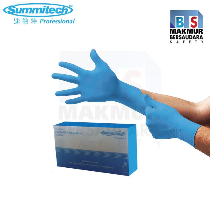 Sarung Tangan Nitril Nitril Pemeriksaan Top Glove Nitrile Jual