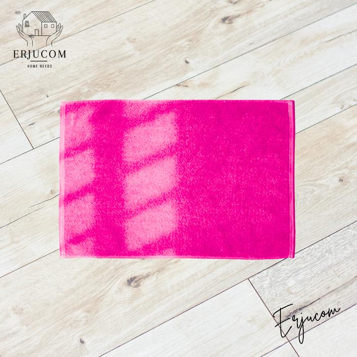 Gambar Clavellui Keset Handuk Kaki 60 x 40 cm 100% Cotton Bath Mat Premium - MAGENTA dari erjucom undefined Tokopedia
