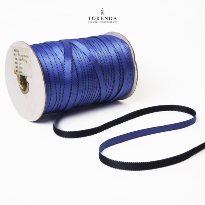 Gambar Torenda Renda Bis Varian Warna / Meter - Lt.Blue Lines dari Torenda undefined Tokopedia