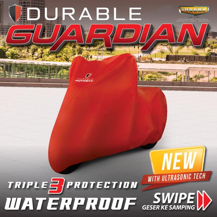 Gambar Yamaha Vixion KS SE RX King Cover Motor Guardian Durable Waterproof - Red, RX King dari Durable Indonesia undefined Tokopedia