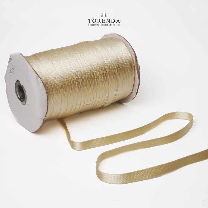 Gambar Torenda Renda Bis Varian Warna / Meter - Light Cream dari Torenda undefined Tokopedia