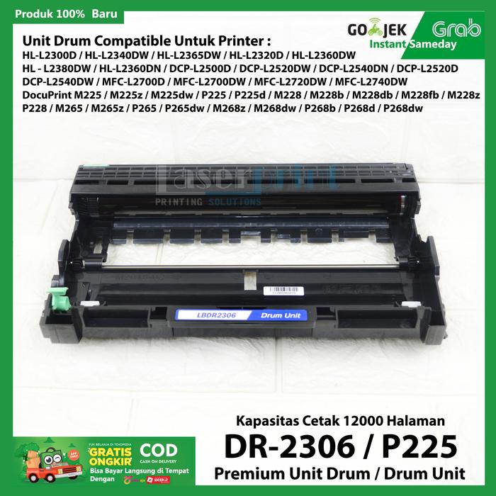 Jual Unit Drum DR2306 Printer Brother DCPL2540DW/MFCL2700D/L2700DW
