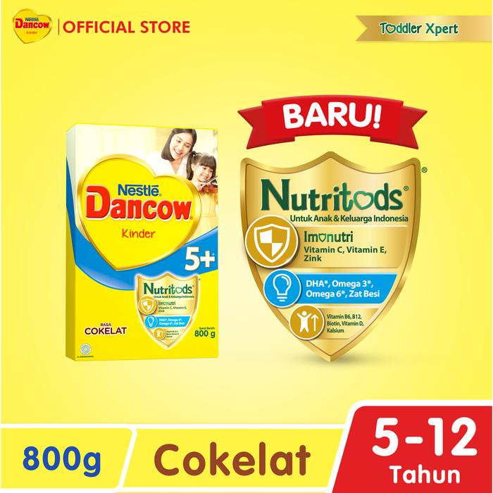 Promo Harga Dancow Nutritods 5 Cokelat 800 gr - Tokopedia
