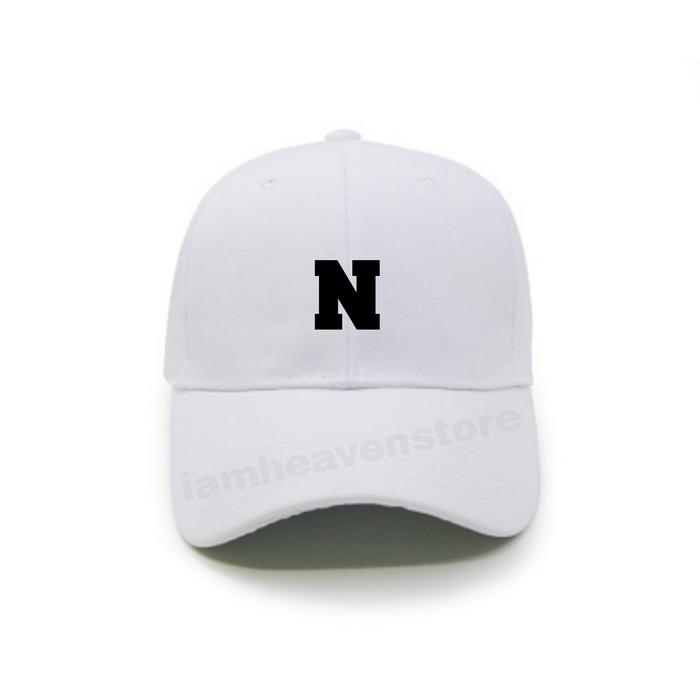 Gambar Topi Baseball Warna Putih Huruf Alfabet J K L M N O P Q R Baseballcap - N dari iamheavenstore undefined Tokopedia