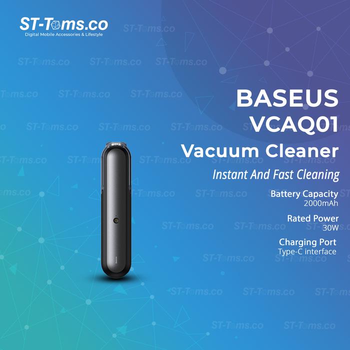 Gambar Baseus A1 Car Vacuum Cleaner Small Handheld Cordless Port VCAQ01 - Black dari ST-Toms.co undefined Tokopedia