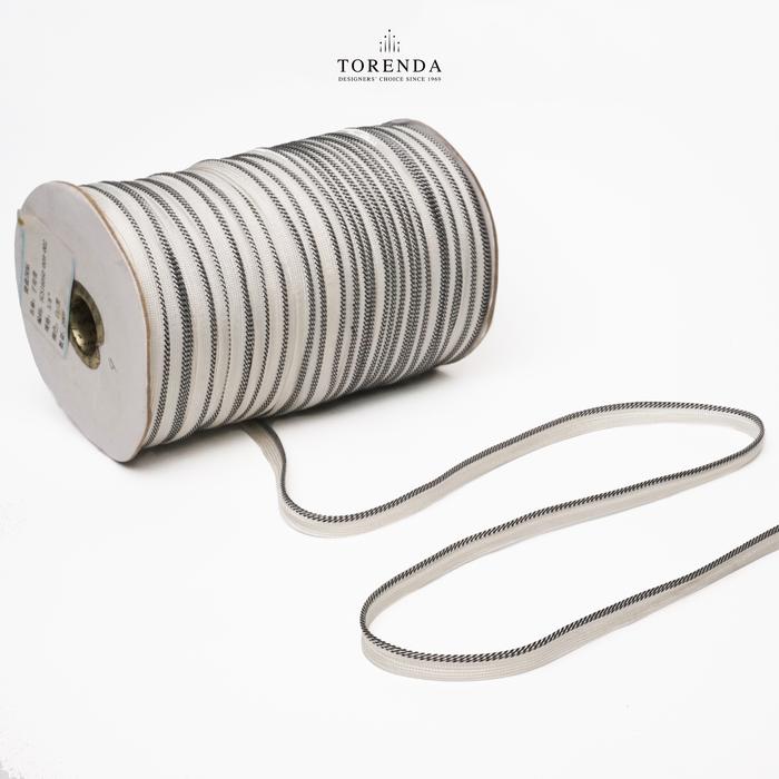 Gambar Torenda Renda Bis Varian Warna / Meter 2 - White And Black dari Torenda undefined Tokopedia