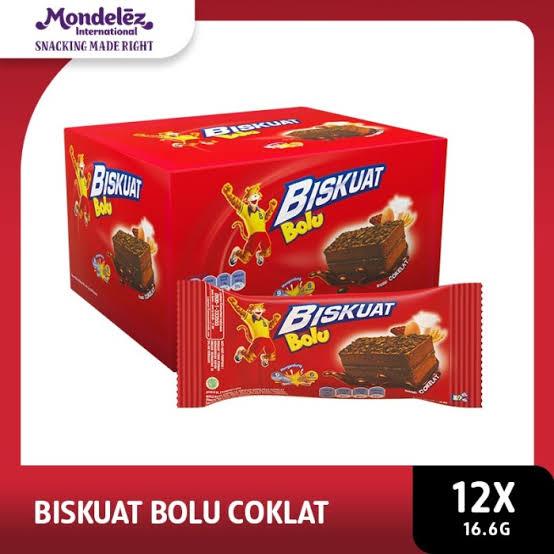 Gambar Biskuat Bolu Coklat 16.6gr 1box dari priscilla_store undefined Tokopedia