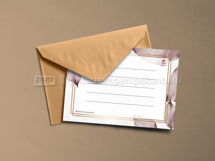 Gambar Greeting Card / Kartu Ucapan Parsel & Hampers - Generic Series - Generic E, Handwriting dari Pusat Hampers Pekanbaru undefined Tokopedia