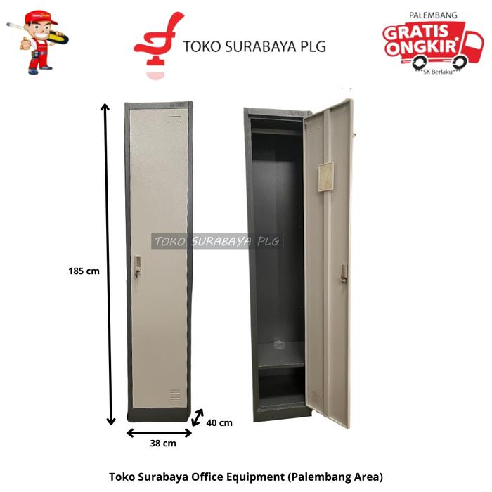Jual Locker Besi 1 pintu Filling Cabinet Lemari Arsip Besi Rak Besi 1 ...