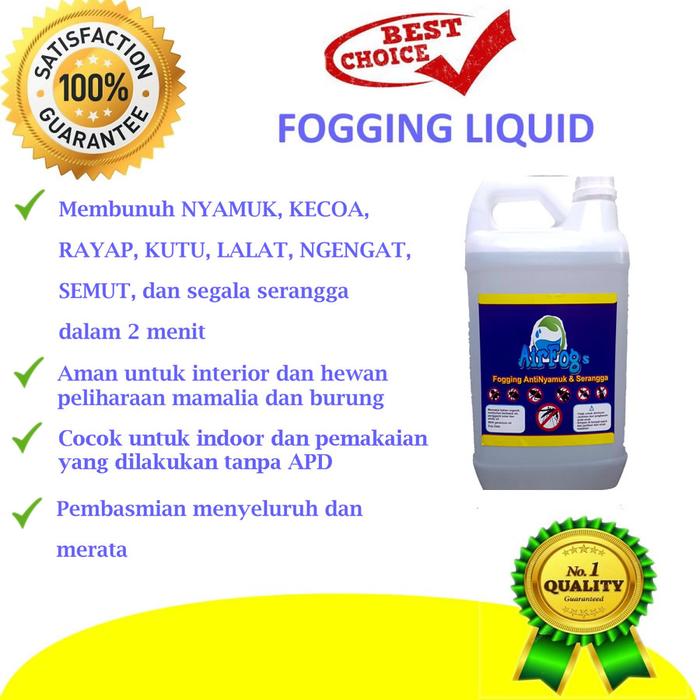Gambar AIRFOGs OBAT FOGGING ANTI RAYAP,NYAMUK, DAN SEGALA SERANGGA 5 LITER - INDOOR (UNGU) dari Dailystore HQQ undefined Tokopedia
