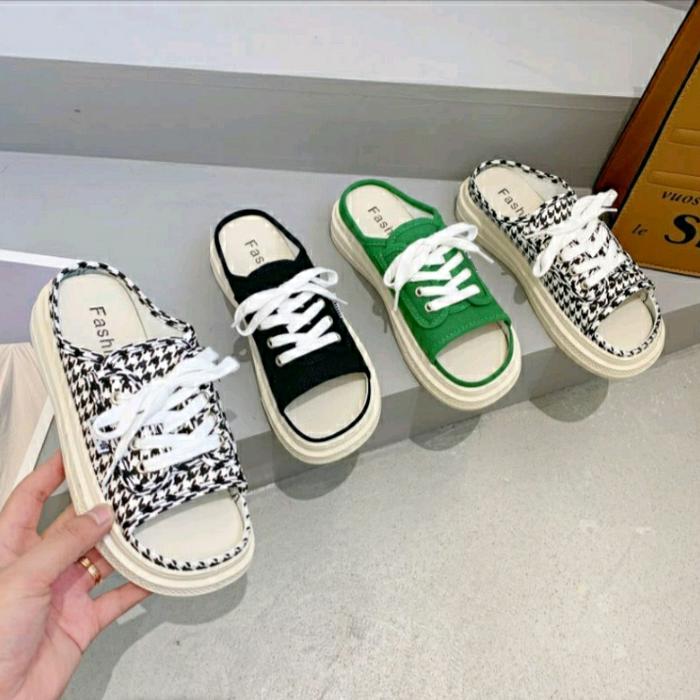 Jual Sepatu Sandal Half Sneaker Import Chaerin Series Kota