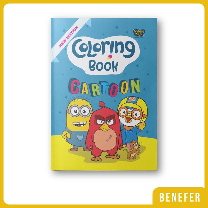Gambar Buku Mewarnai Coloring Book Cartoon My Little Pony (New Edition) - Cartoon dari Benefer undefined Tokopedia