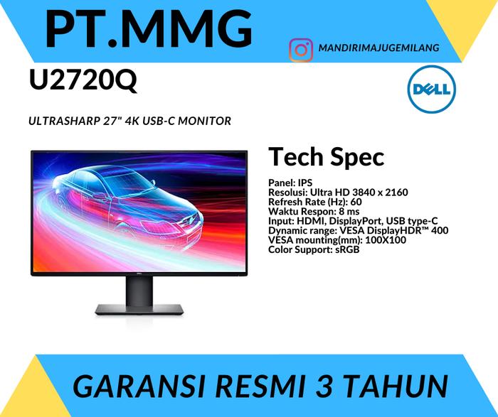 Promo Monitor LED DELL U2720 U2720Q 27 