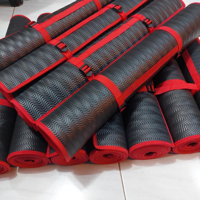 Gambar Matras Single Camping Senam Yoga - Merah dari Erano Adventure Gear undefined Tokopedia